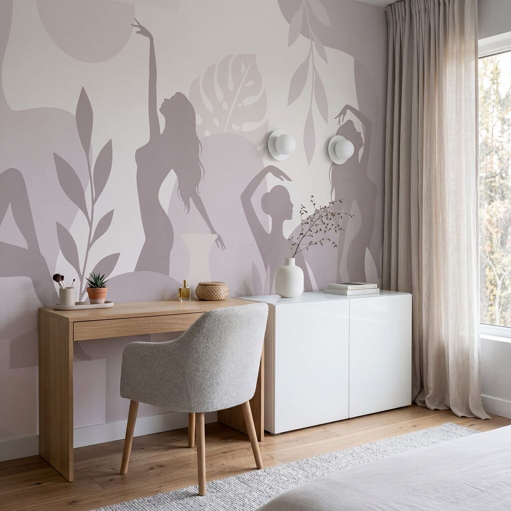Figures in Flow in an interior