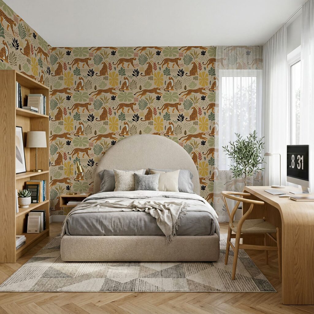 Leopards in Bloom — interior 2