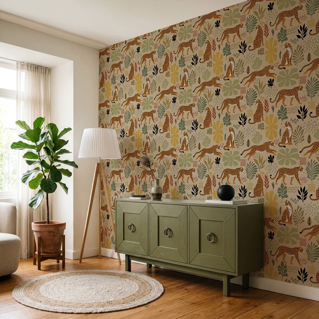 Leopards in Bloom — interior 1