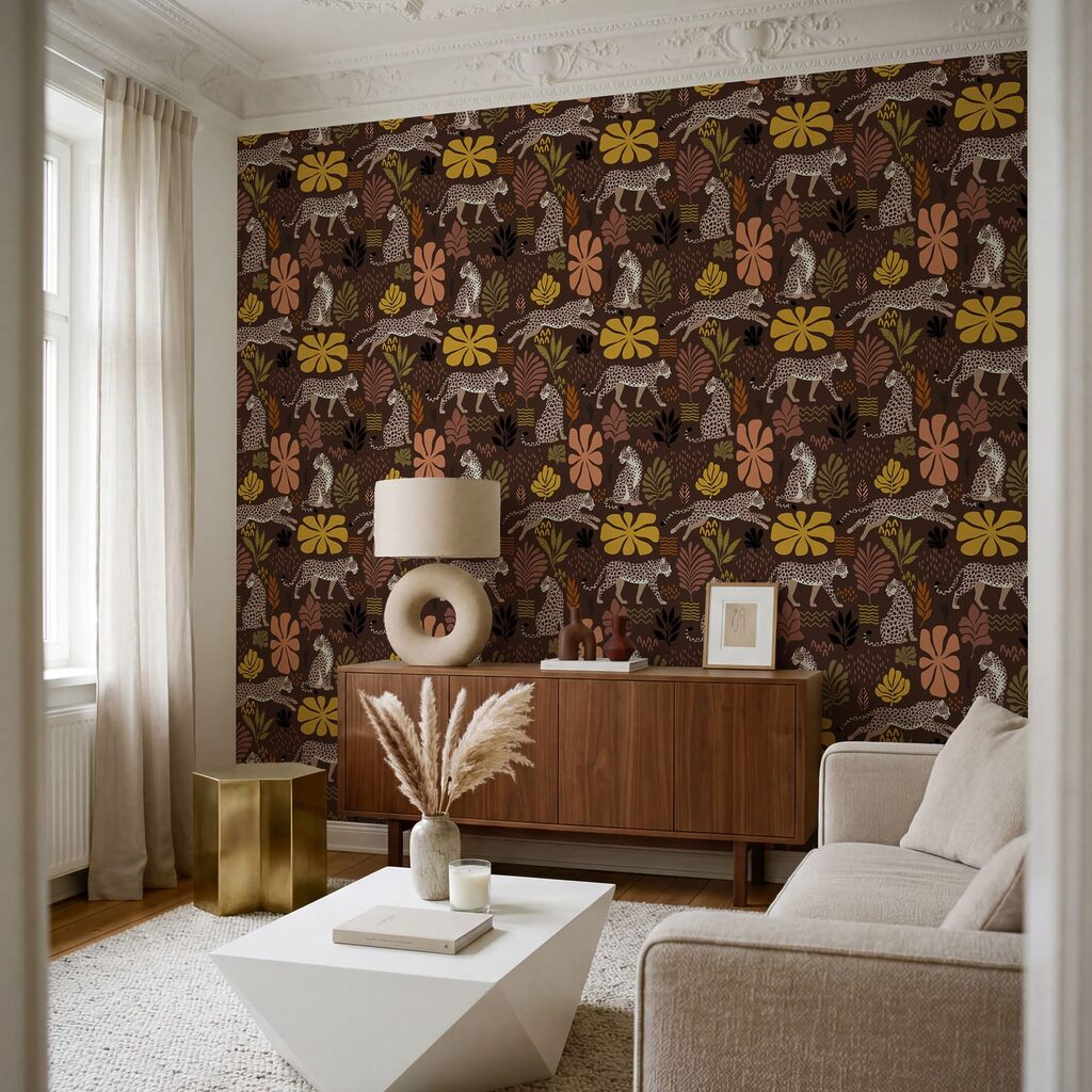 Leopards in Bloom — interior 1