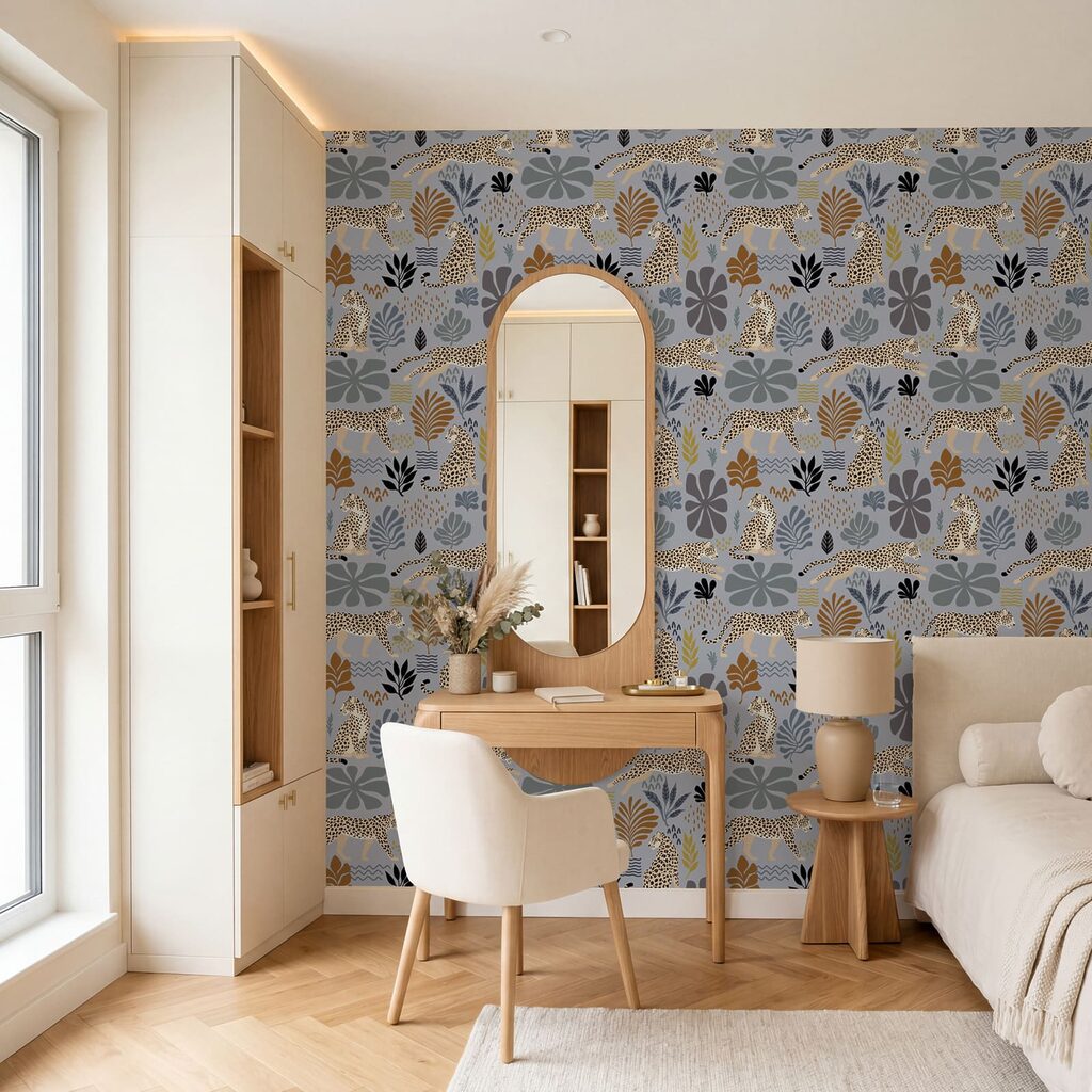 Leopards in Bloom — interior 1