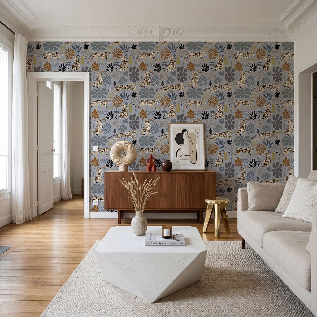 Leopards in Bloom — interior 2