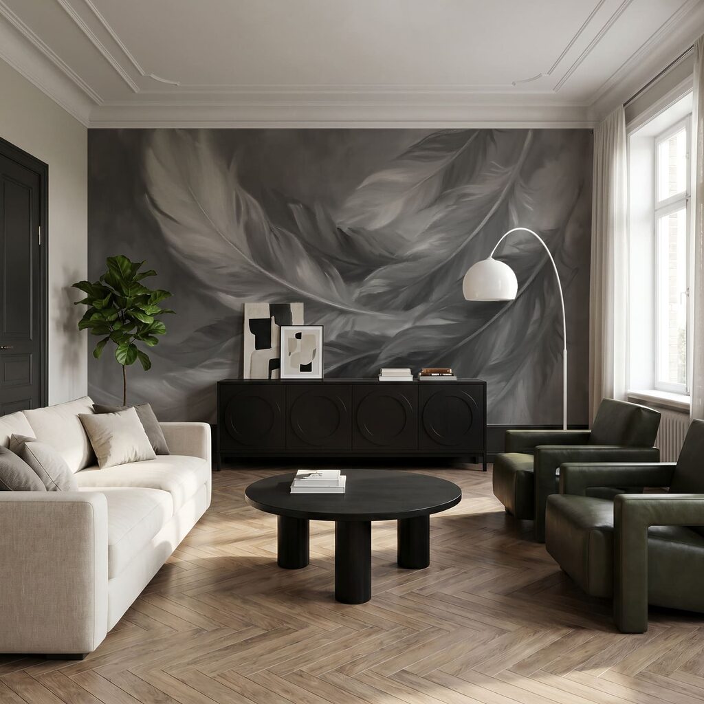 Sweeping Feather Forms — interior 2
