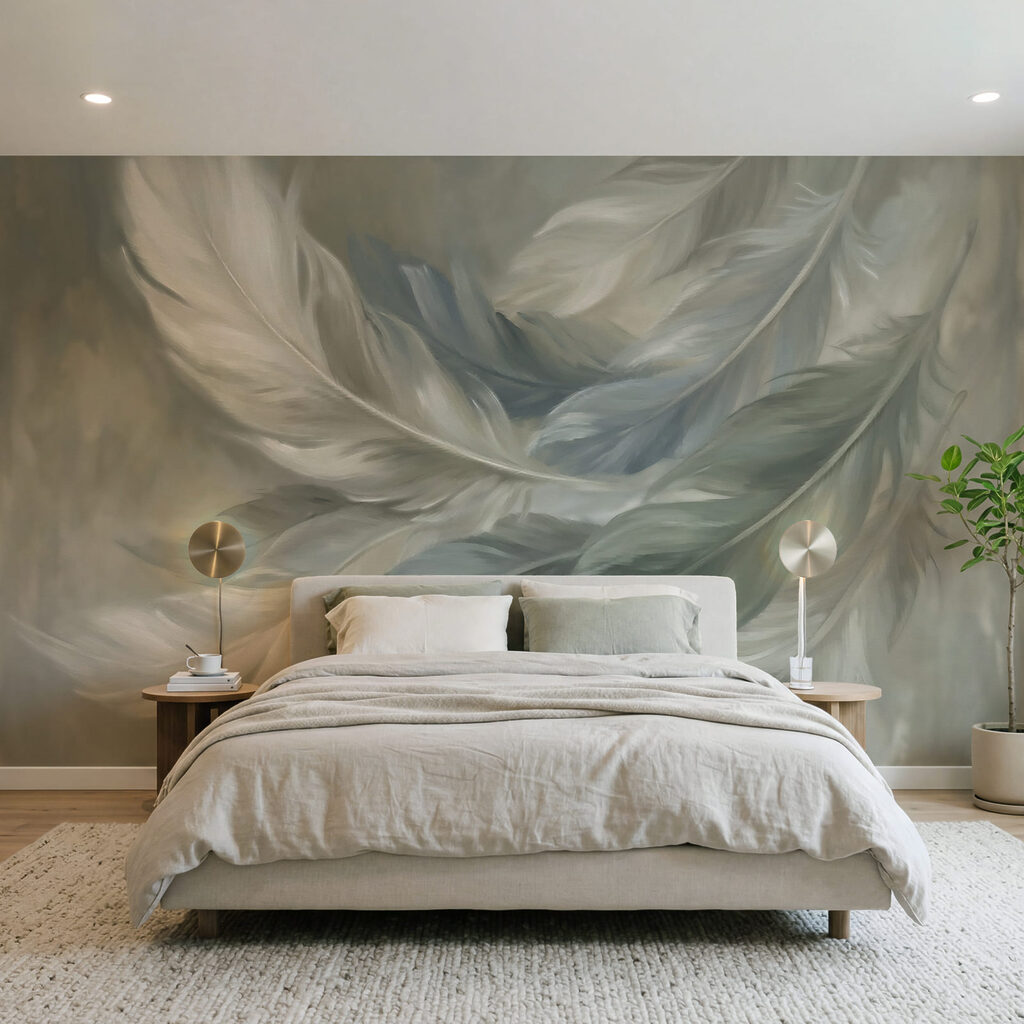 Sweeping Feather Forms — interior 1