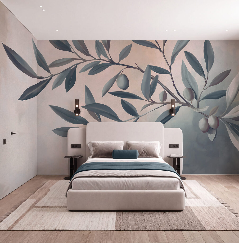 Olive Branch Study — interior 1