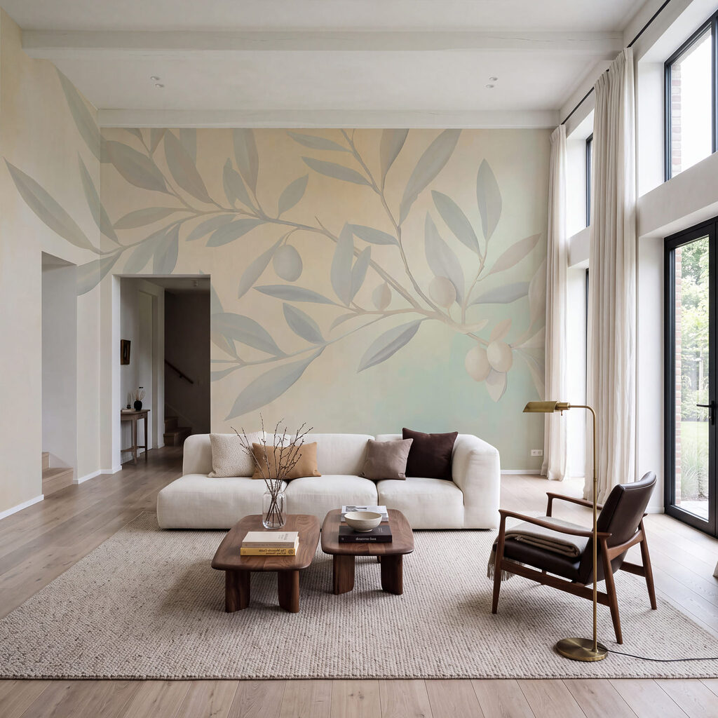 Olive Branch Study — interior 1