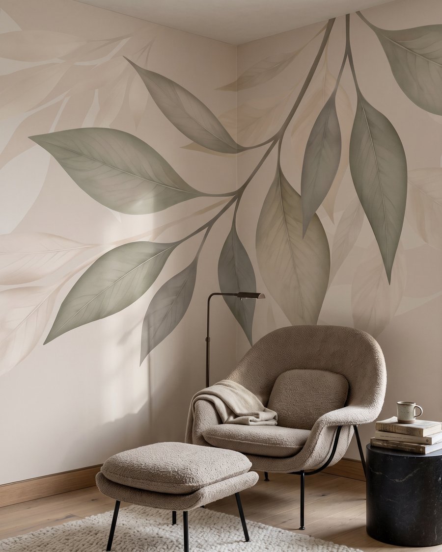 Leaf Garland in an interior