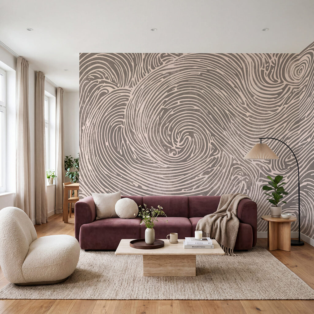 Swirling Fine Lines — interior 3
