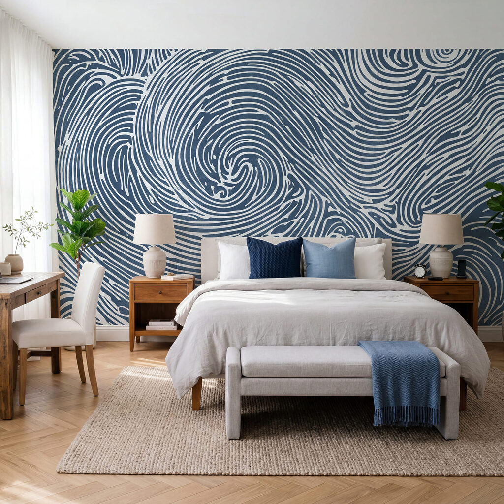 Swirling Fine Lines — interior 2