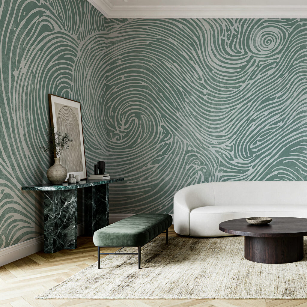 Swirling Fine Lines — interior 1