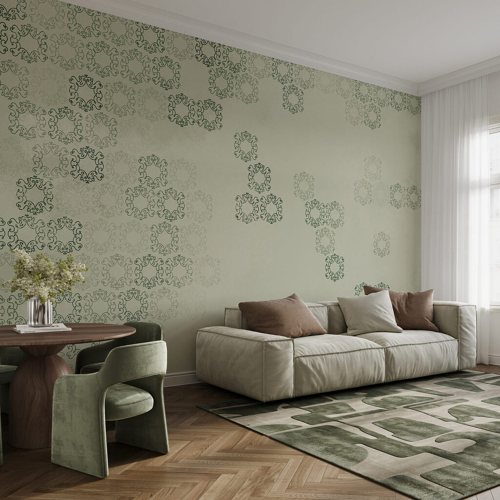 Faded Floral Geometry — interior 3