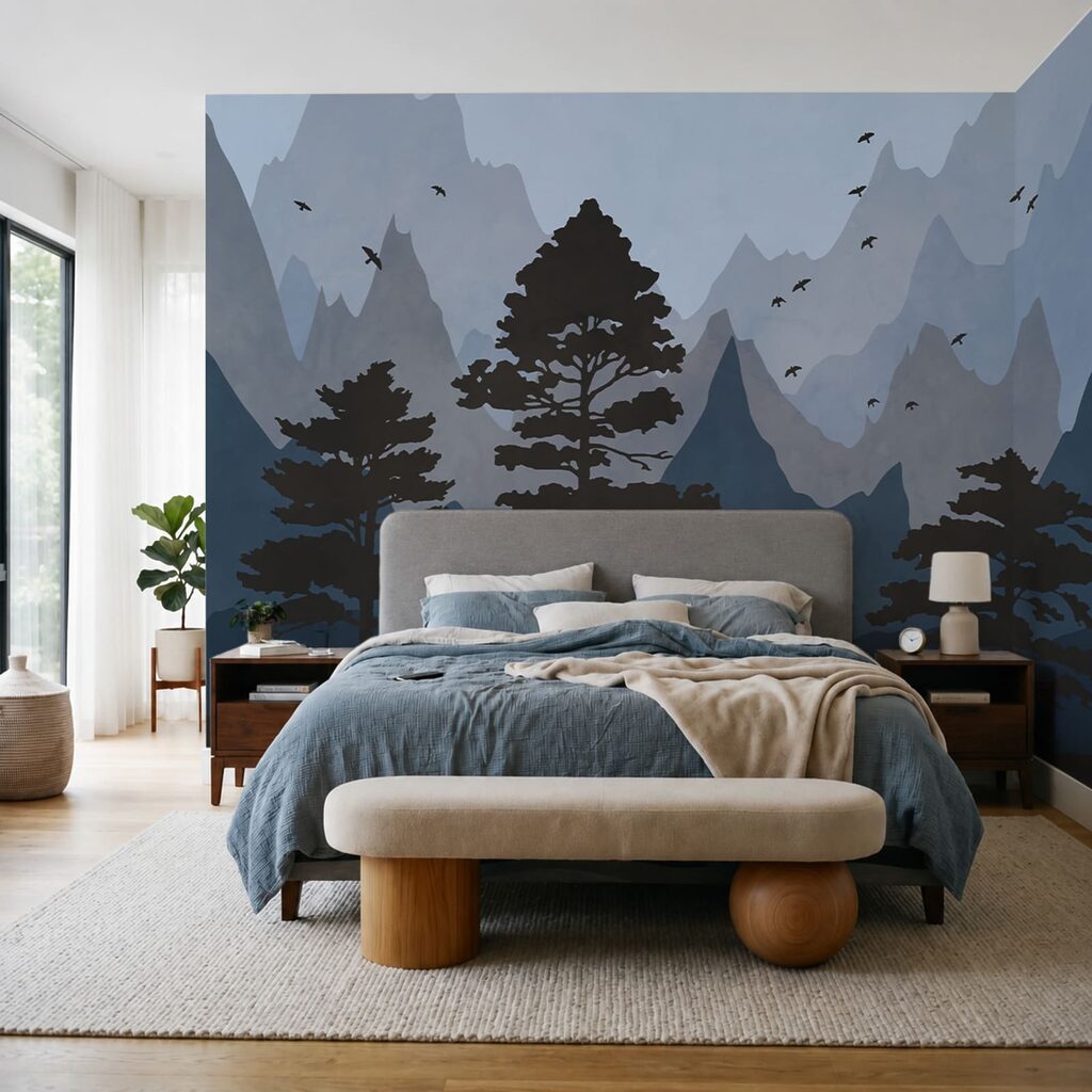 Pines Beneath the Peaks — interior 1