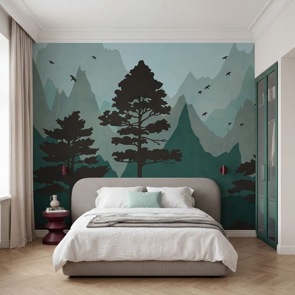 Pines Beneath the Peaks — interior 1