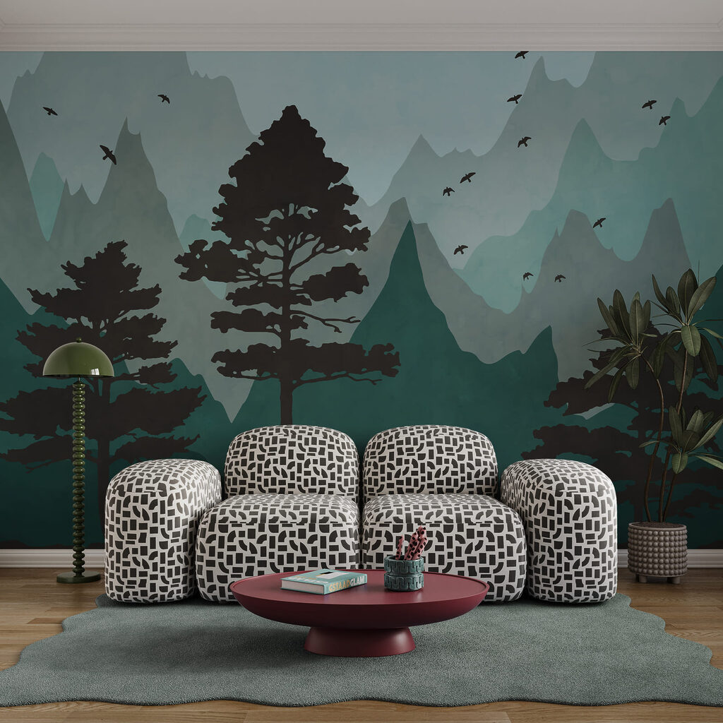 Pines Beneath the Peaks — interior 2