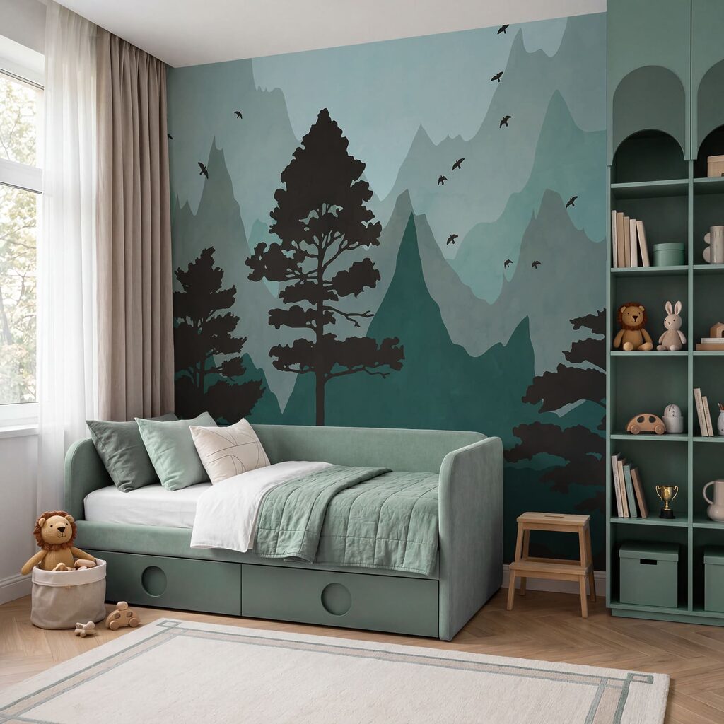 Pines Beneath the Peaks — interior 3