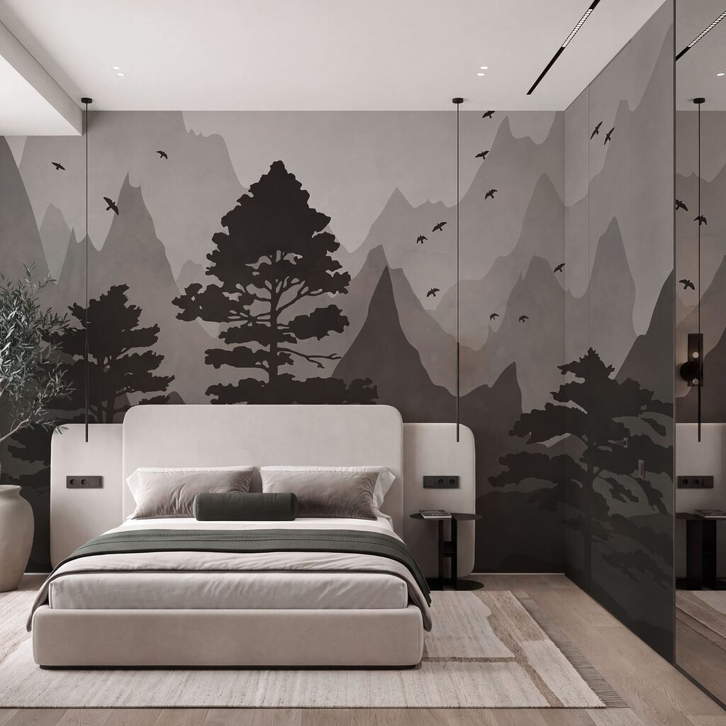 Pines Beneath the Peaks — interior 1