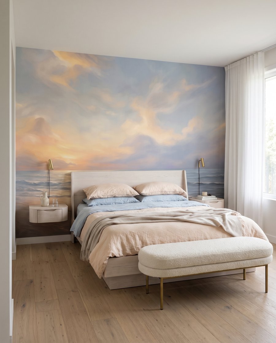 Clouds Above the Coast in an interior