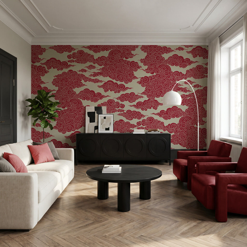 Cloud Scroll Pattern — interior 3