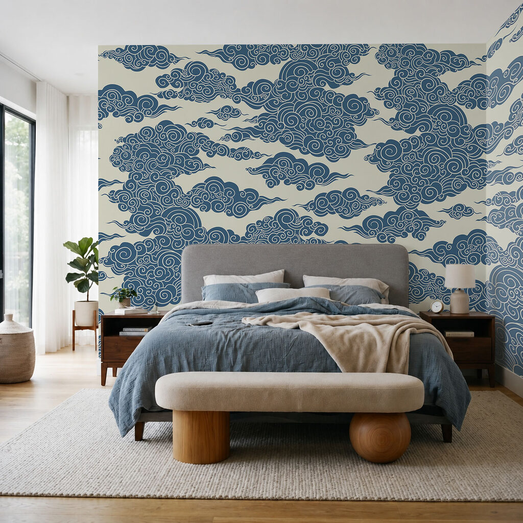 Cloud Scroll Pattern — interior 1