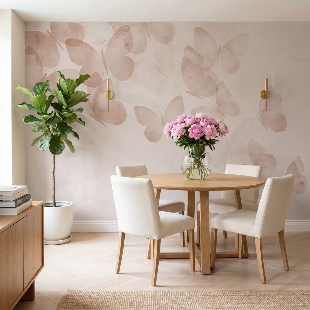Butterflies on Ivory — interior 3