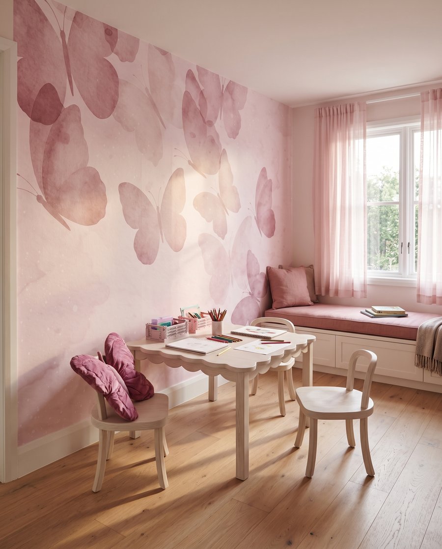Butterflies on Ivory — interior 4