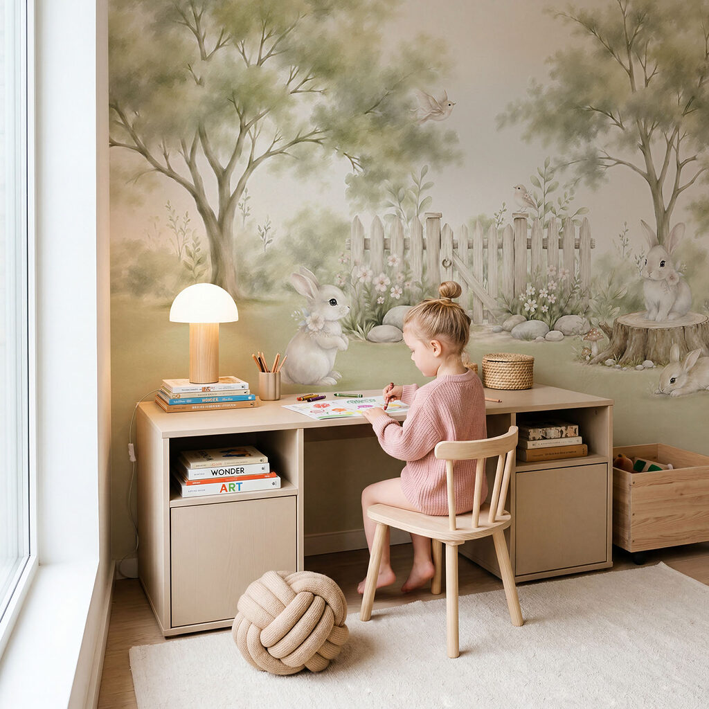 Garden Rabbits — interior 3