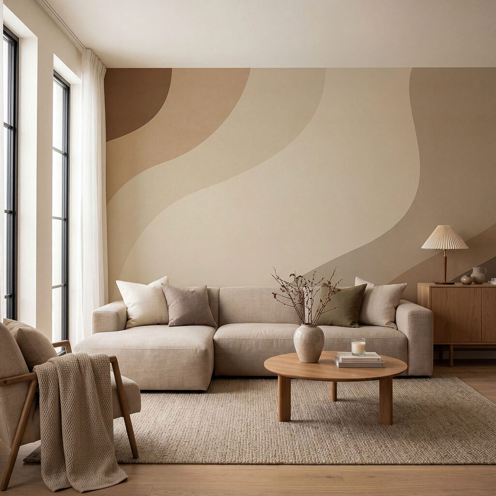 Gentle Flowing Bands — interior 1