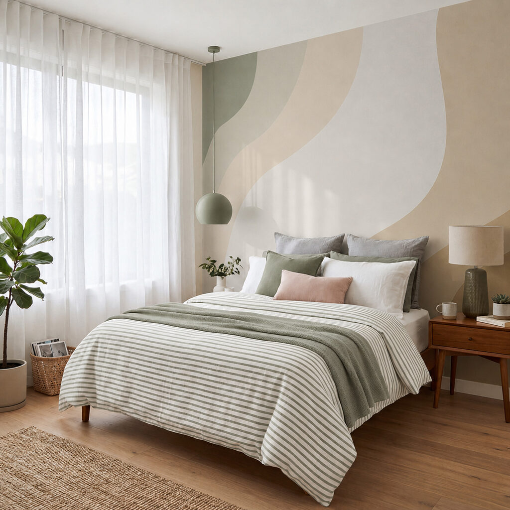 Gentle Flowing Bands — interior 1
