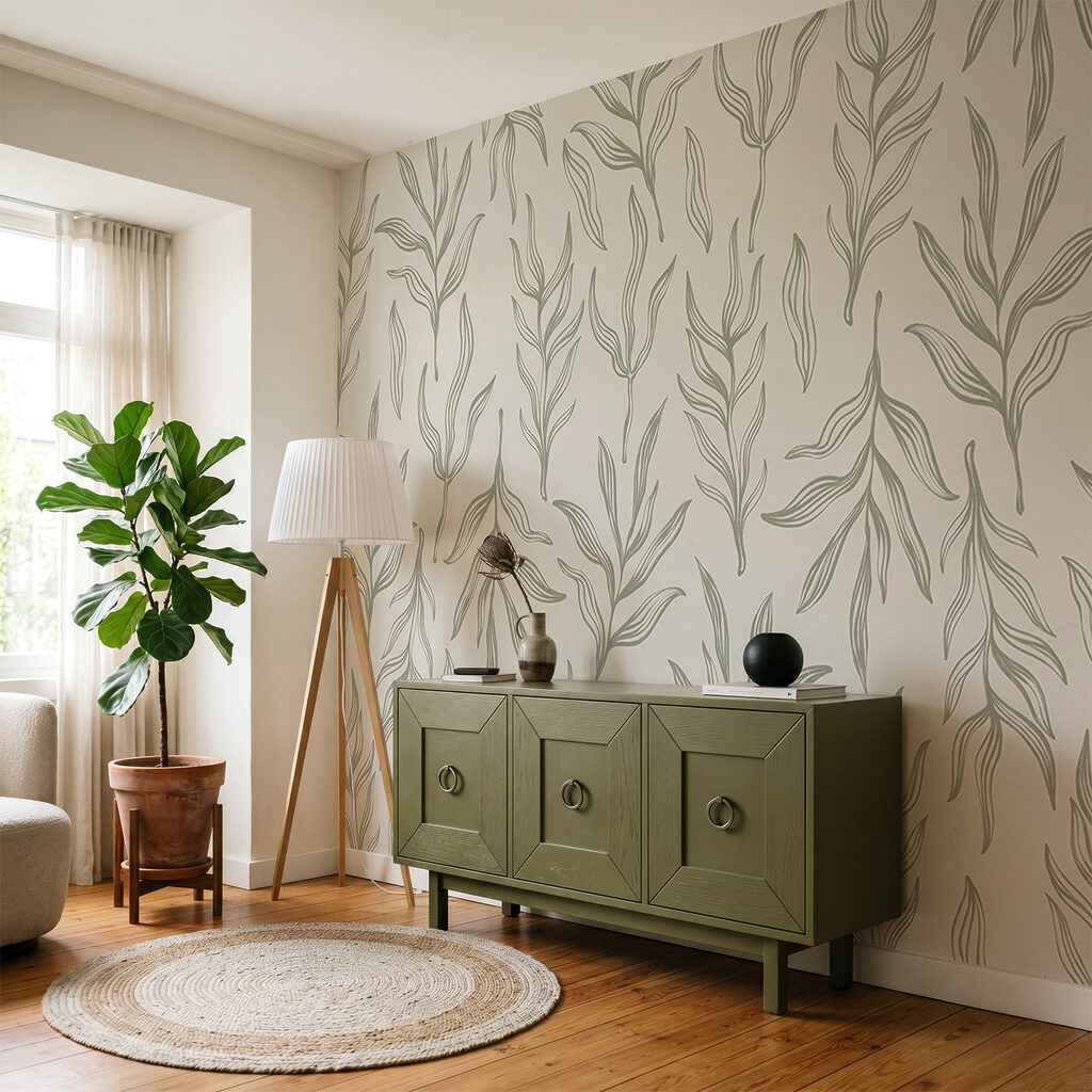 Leaf Sprig Pattern — interior 1
