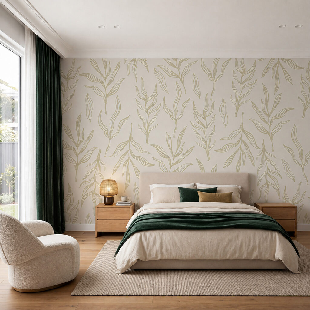 Leaf Sprig Pattern — interior 3