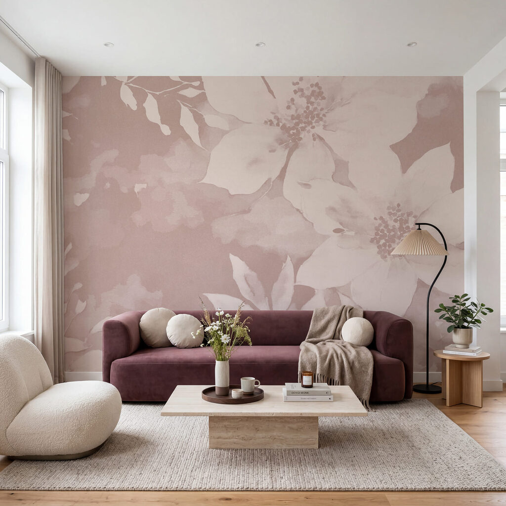 Garden in Silhouette in an interior