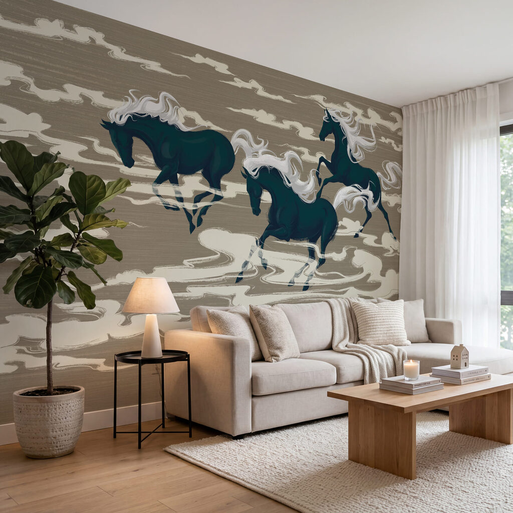Horses Among Clouds — interior 2
