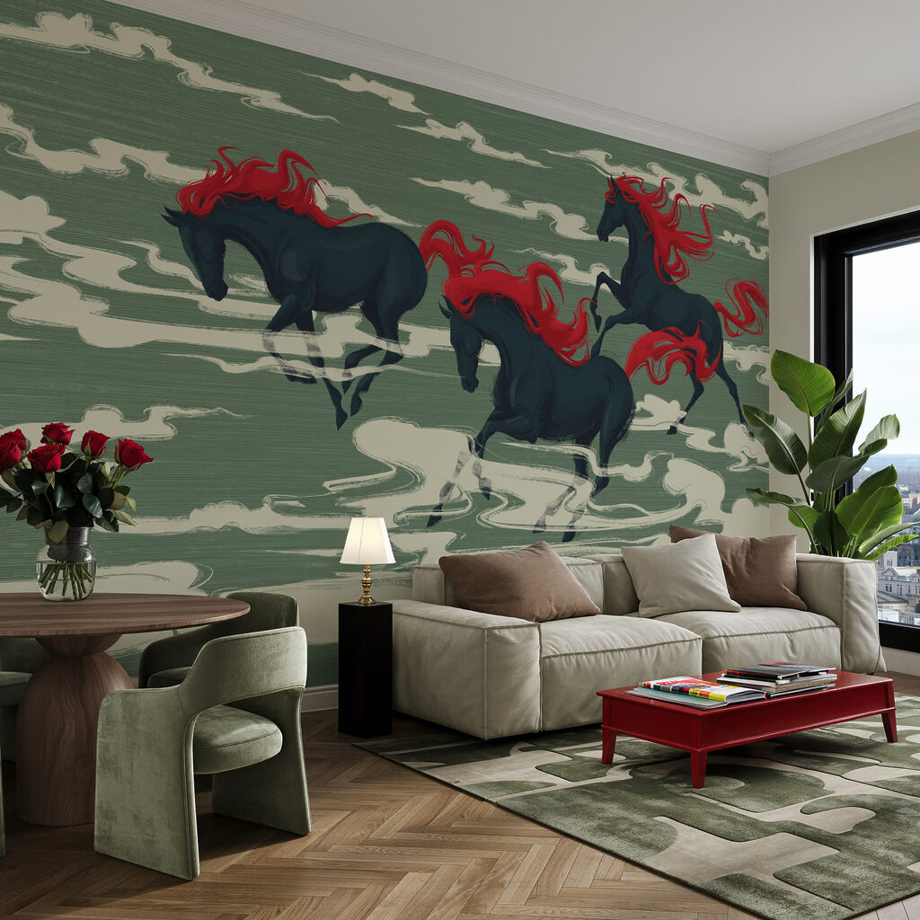 Horses Among Clouds — interior 1