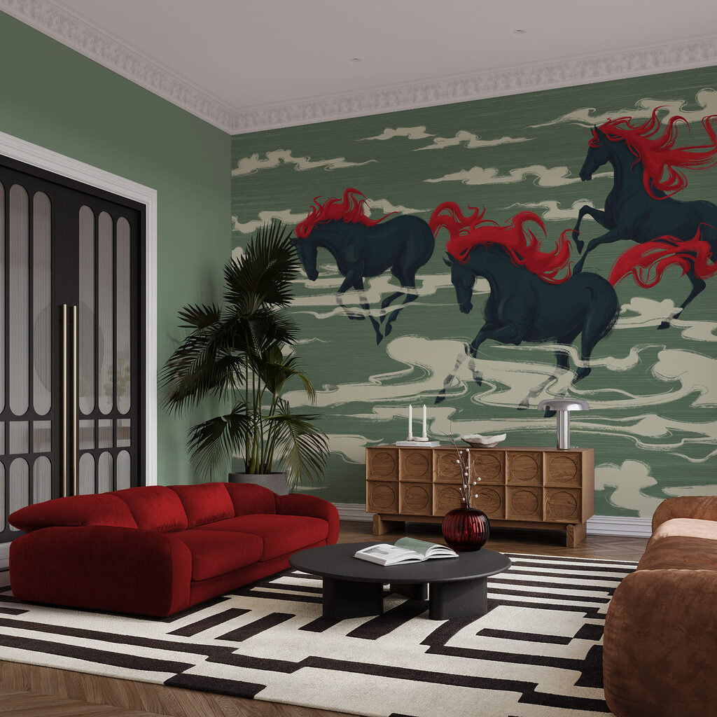 Horses Among Clouds — interior 2