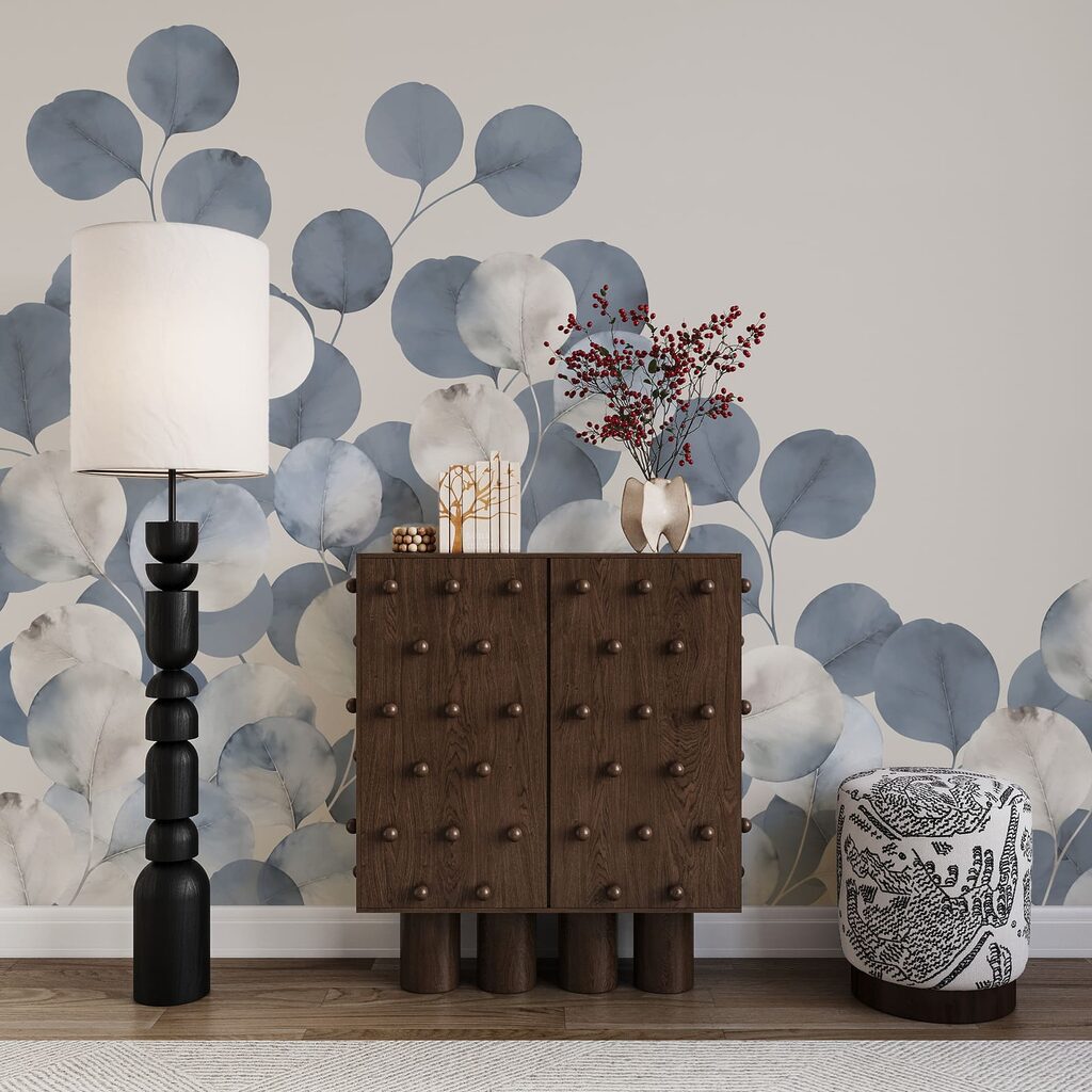 Eucalyptus in Layers in an interior