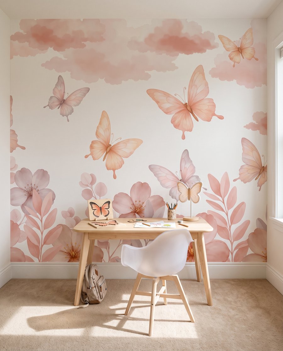 Butterflies Among Petals — interior 3