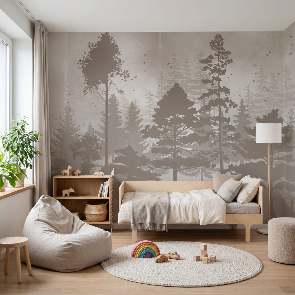 Birds Above Woodland — interior 3