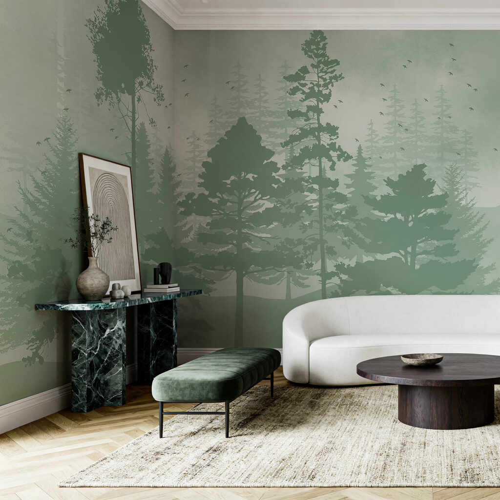 Birds Above Woodland — interior 1