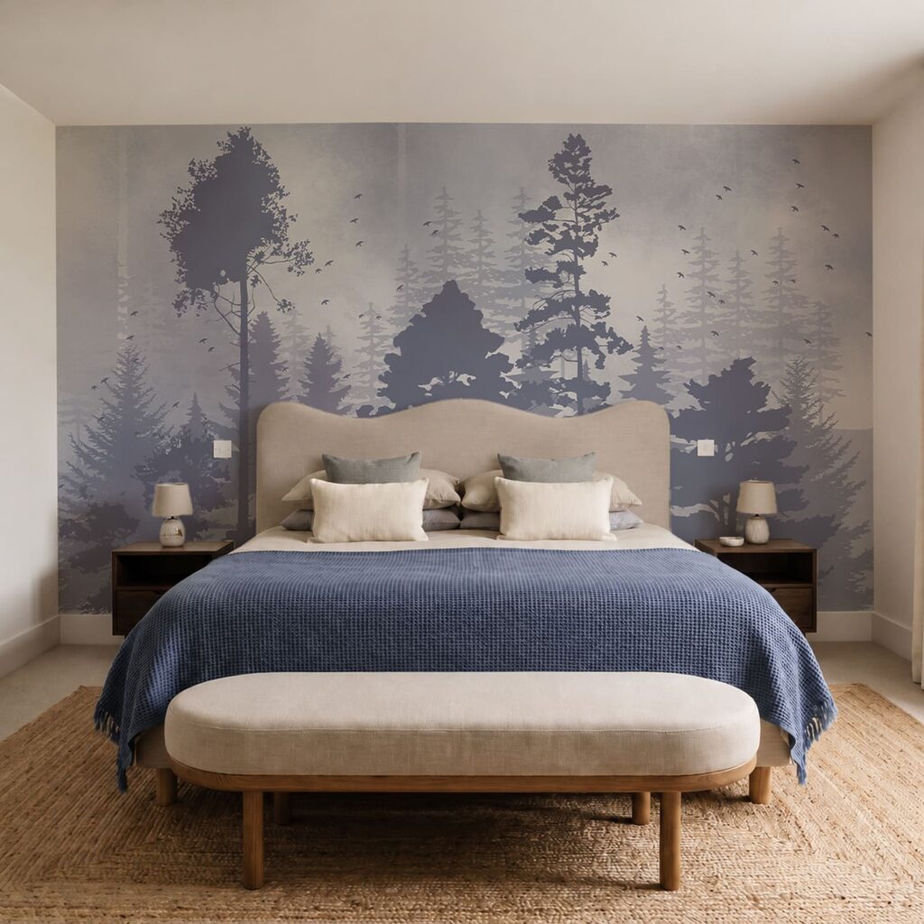 Birds Above Woodland — interior 2