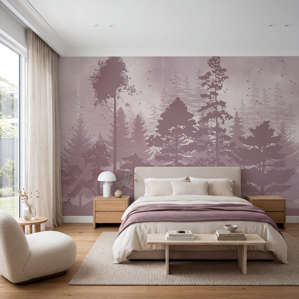 Birds Above Woodland — interior 2