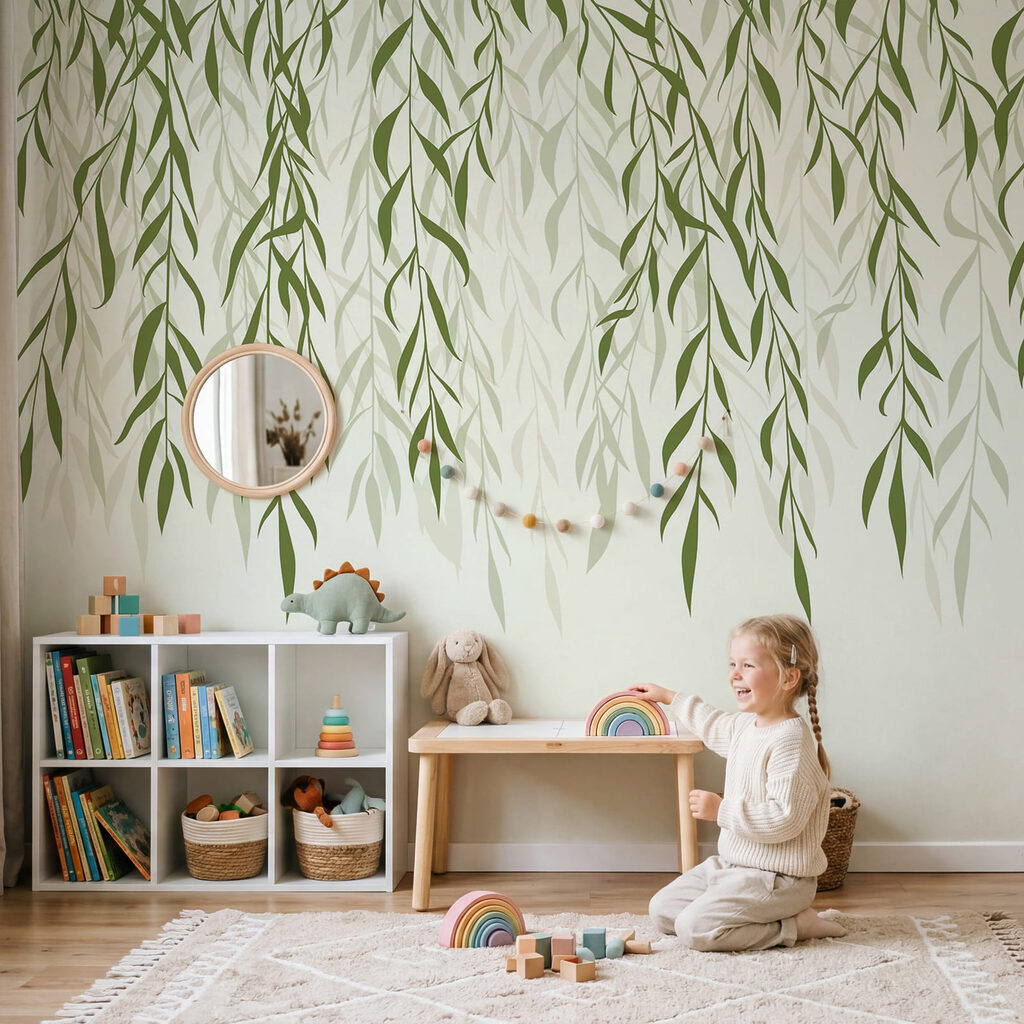 Willow Leaf Curtain — interior 3