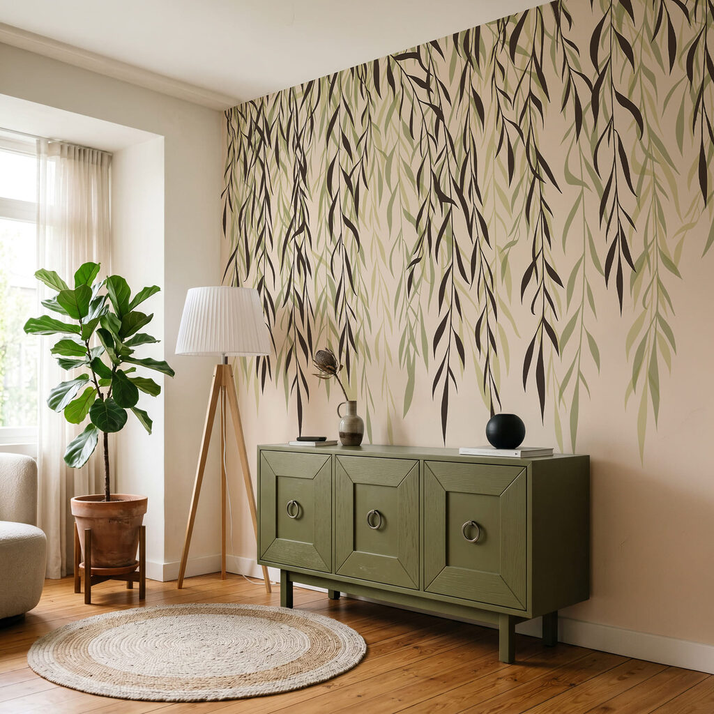 Willow Leaf Curtain — interior 3