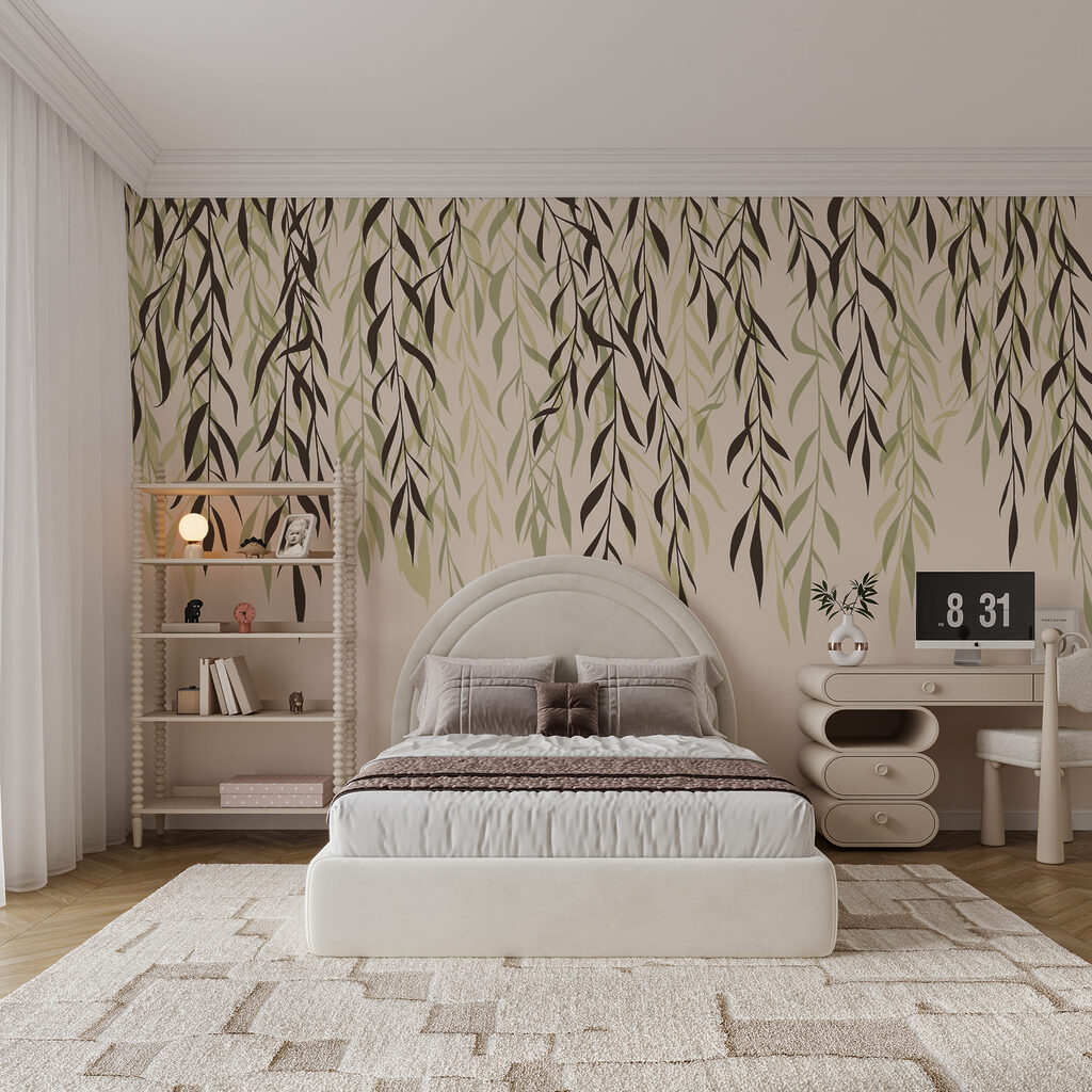 Willow Leaf Curtain in an interior