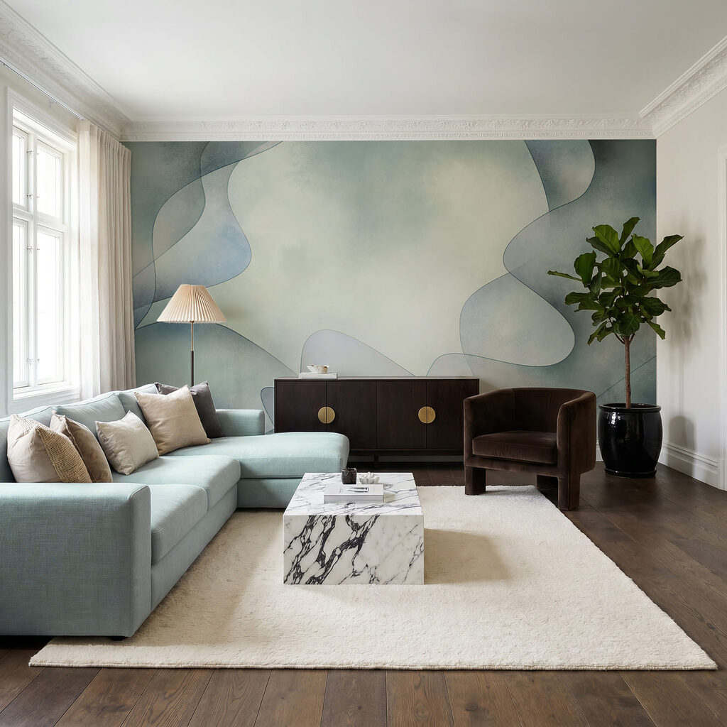 Transparent Shape Flow — interior 2