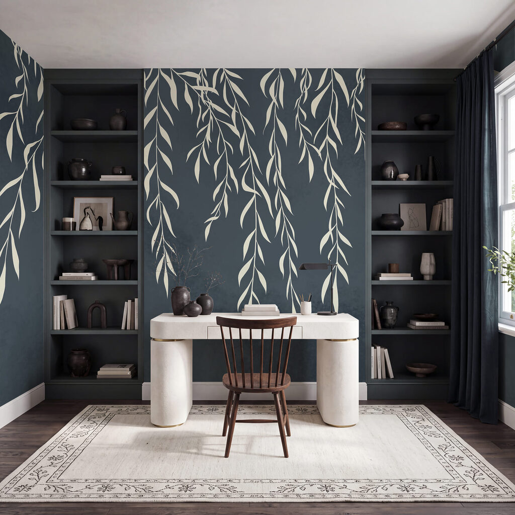 Hanging Willow Silhouettes — interior 1