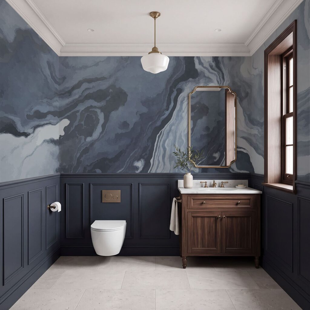 Earth Marbling — interior 1
