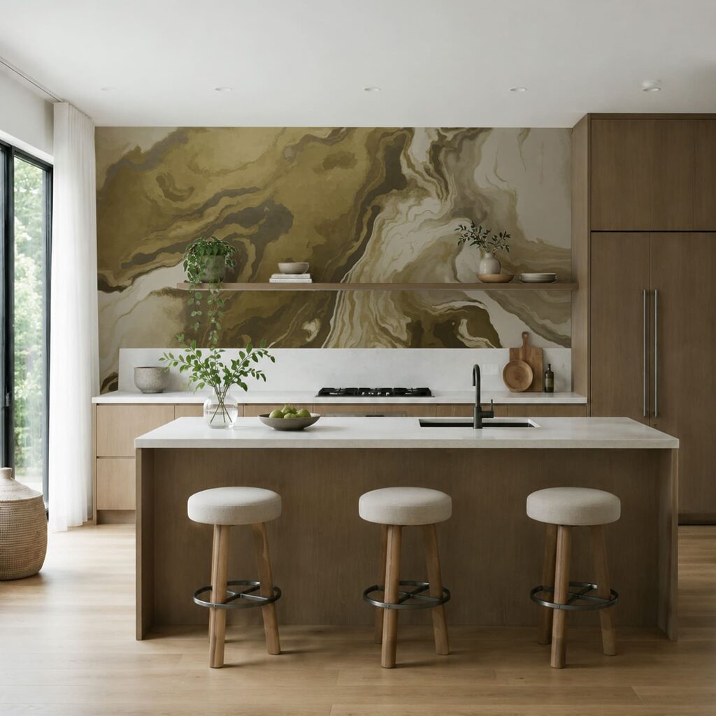Earth Marbling — interior 1