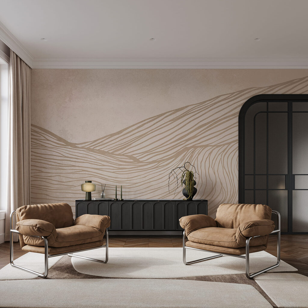 Dunes in Fine Lines — interior 2
