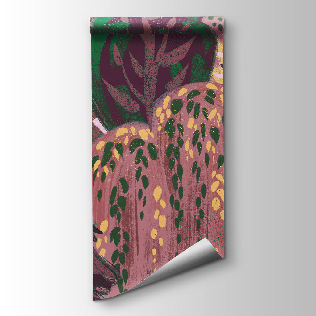 Woodland Treetop Pattern — product view