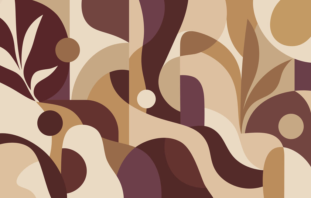 Garden Shape Collage — full design